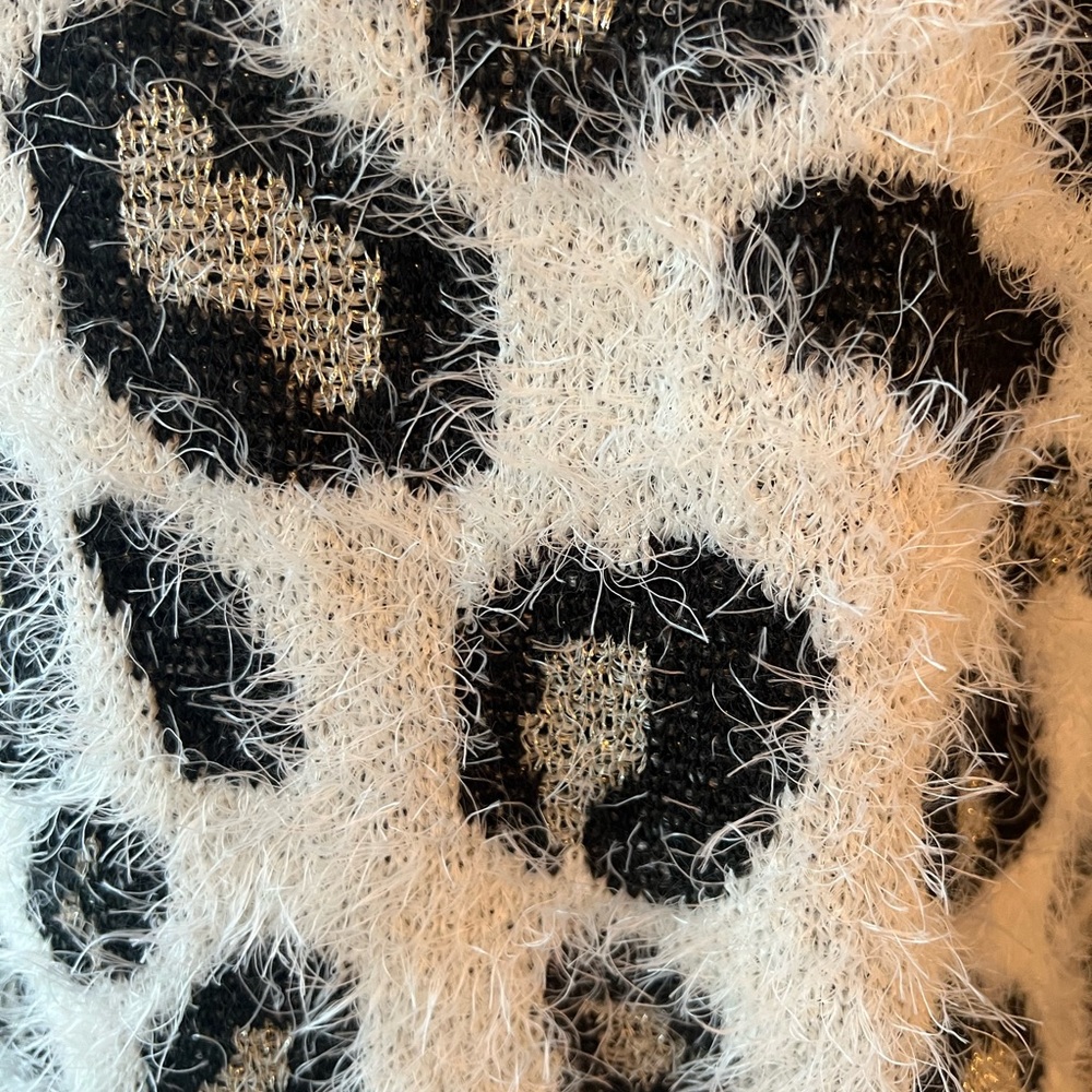 Love By Design Leopard Print Pullover Sweater - image 5